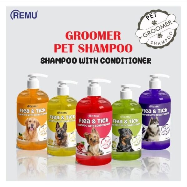 Remu Groomer Flea &Tick
