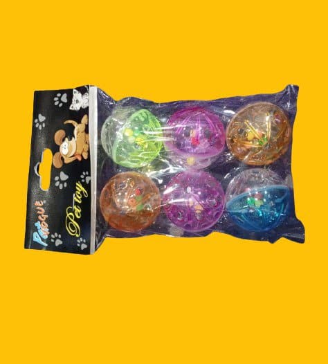 Cat Ball Toy 6pc.