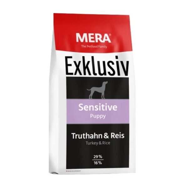 Mera sensitive Puppy Turkey Rice 15kg