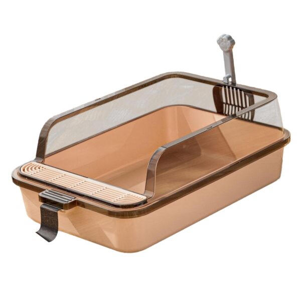 Cat Litter Tray With Side Cover