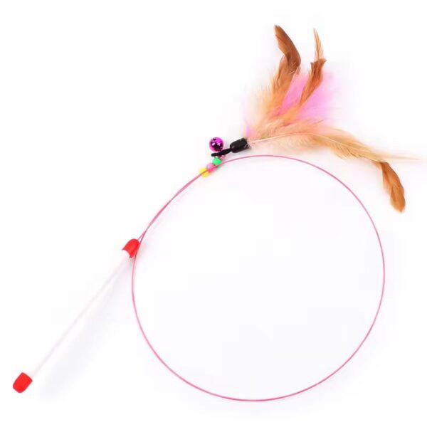 Cat Wire Stick With Toy