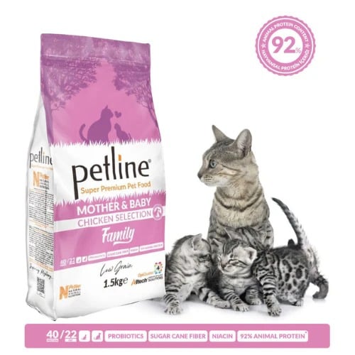 Petline Kitten Chicken Food 1.5kg