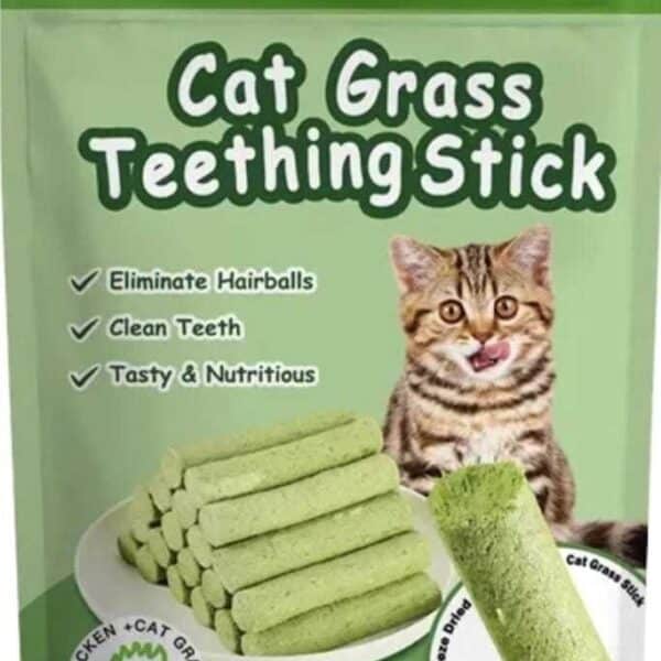 Cat Grass Teething Stick